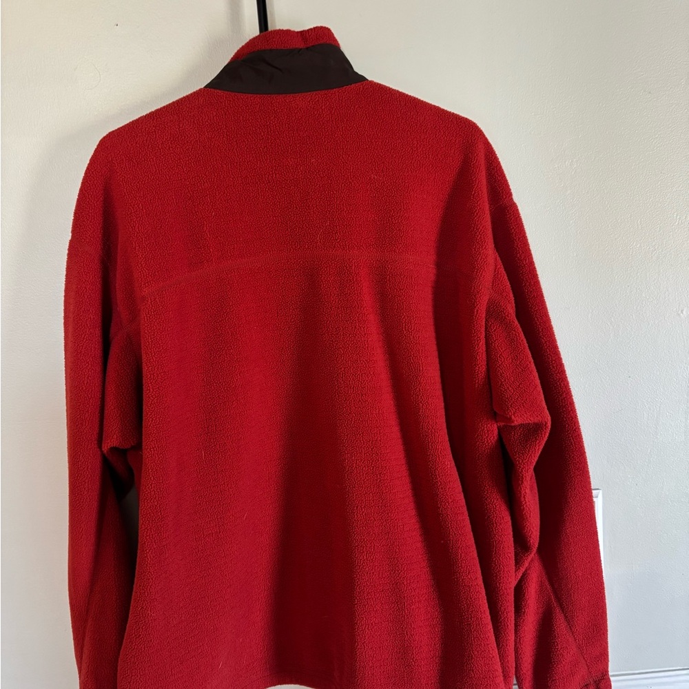 Patagonia Men's Red Fleece Jacket - Picture 2 of 3